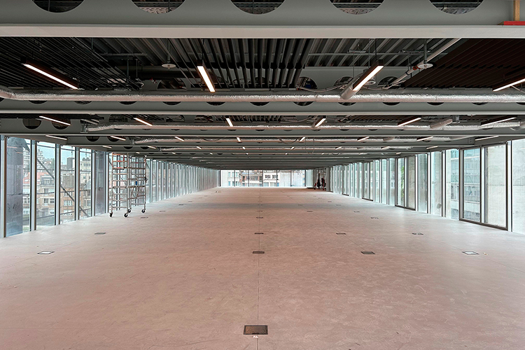 Frame, Maison des m&eacute;dias, Bruxelles