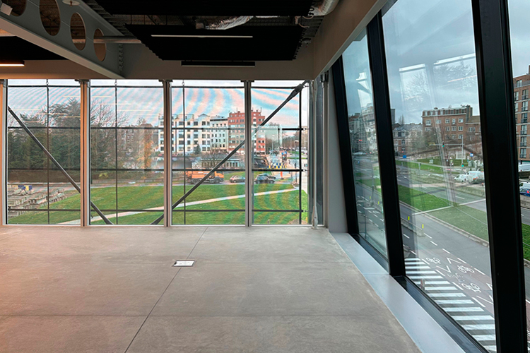 Frame, Maison des m&eacute;dias, Bruxelles