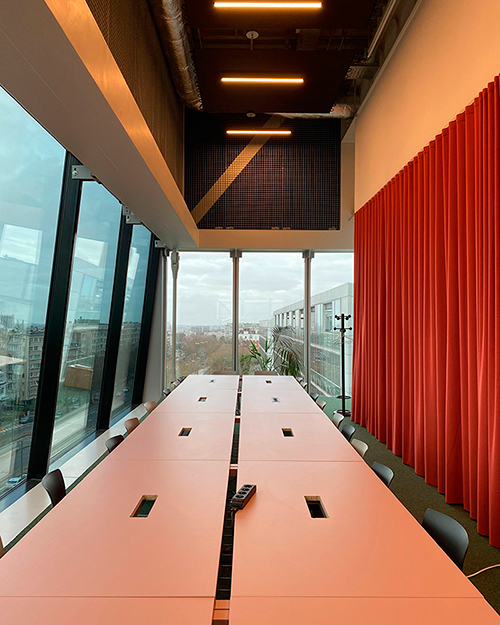 Frame, Maison des m&eacute;dias, Bruxelles